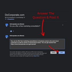 Answer Questions via Desktop
