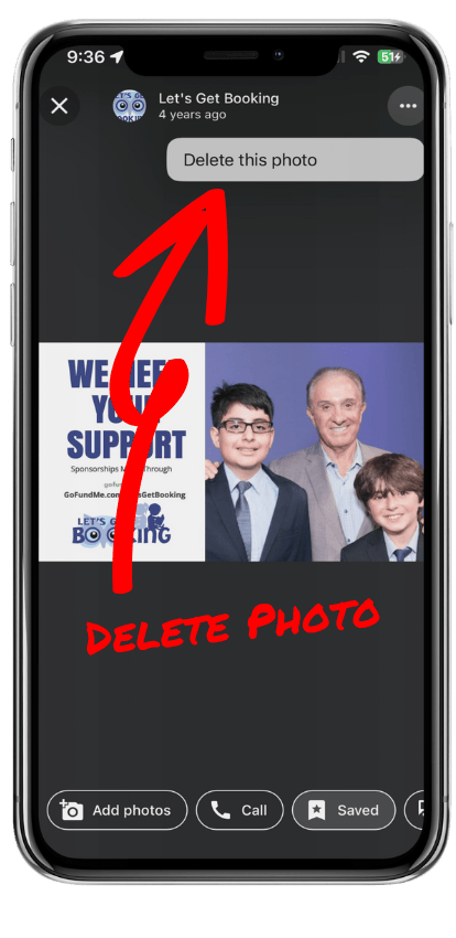 Deleting a Photo