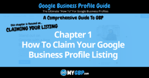 Google Business Profile Guide Chapter 1 How To Claim Your Google Business Profile Listing DoMyGBP