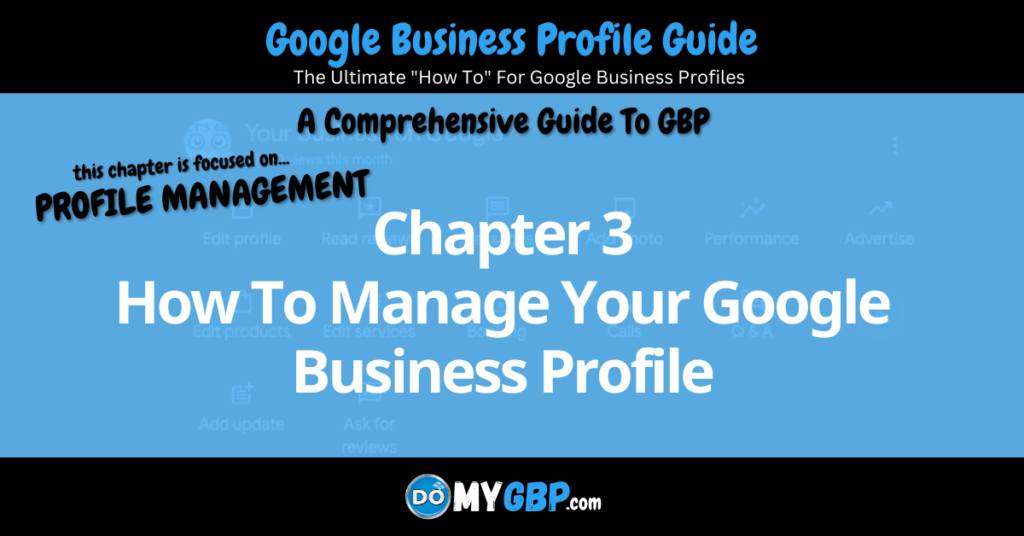 How To Quickly Manage Your Google Business Profile