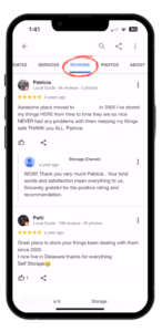 Your reviews On Mobile