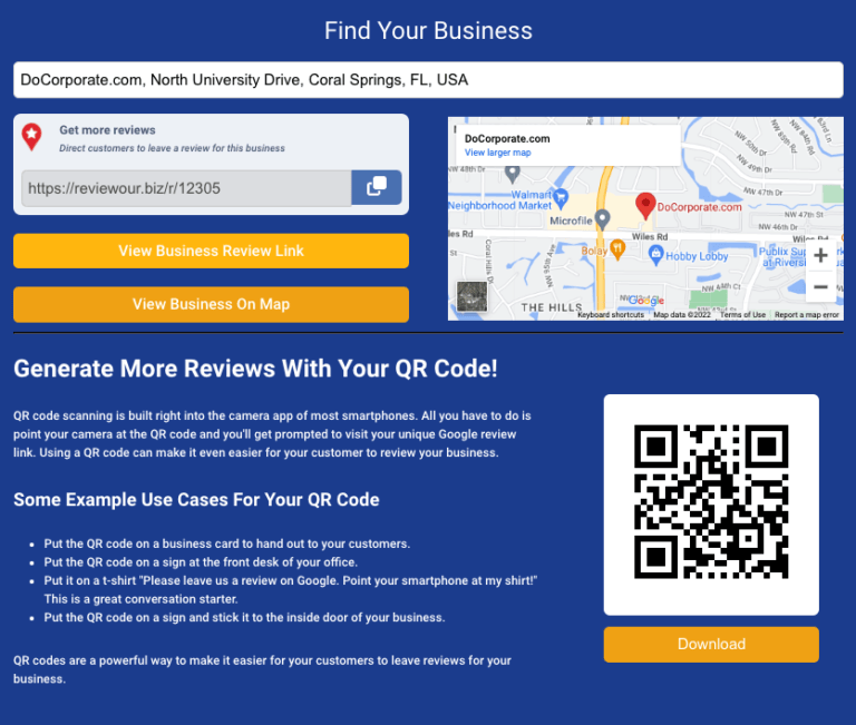 Google Business Profile Review Link Generator