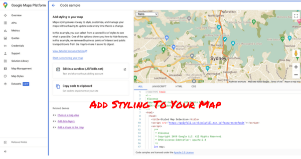 Add Styling To Your Map