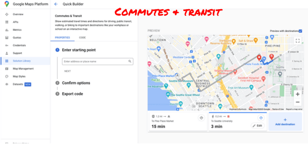 Commutes & Transit