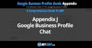 Google Business Profile Guide Appendix J Google Business Profile Chat