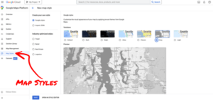 Google Map Platform Map Styles