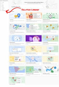 Google Maps Platform Solution Library Scroll