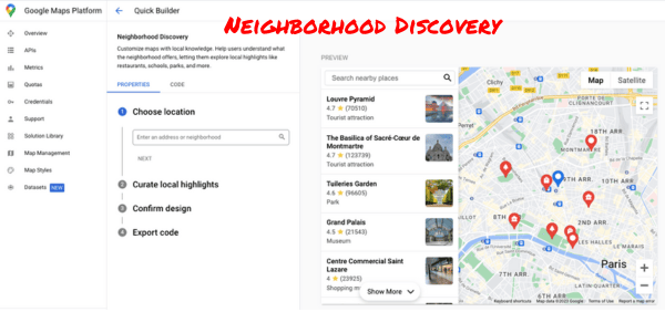Neighborhood Discovery
